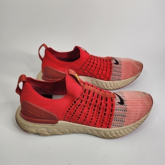 Nike Shoes Men's 9.5 React Phantom Run Flyknit 2 Traininng Sneakers - Picture 5 of 15